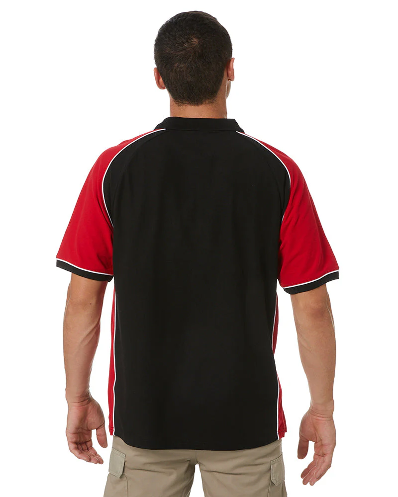 Nitro Polo - Black/Red/White - Image 4