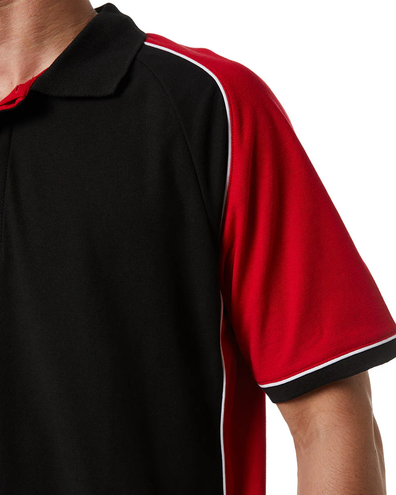 Nitro Polo - Black/Red/White - Image 5