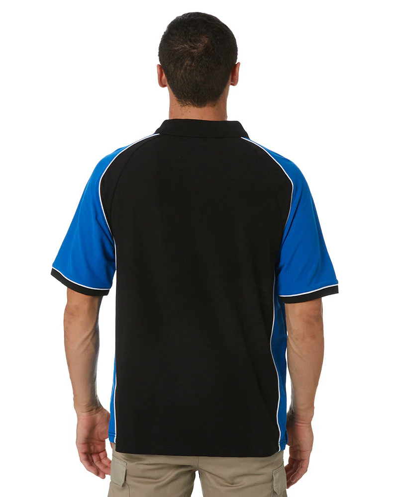 Nitro Polo - Black/Royal/White - Image 4