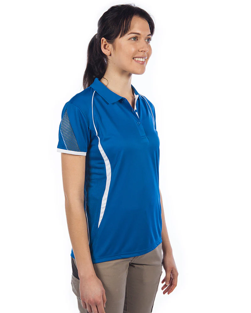 Razor Ladies Polo - Royal/White - Image 4