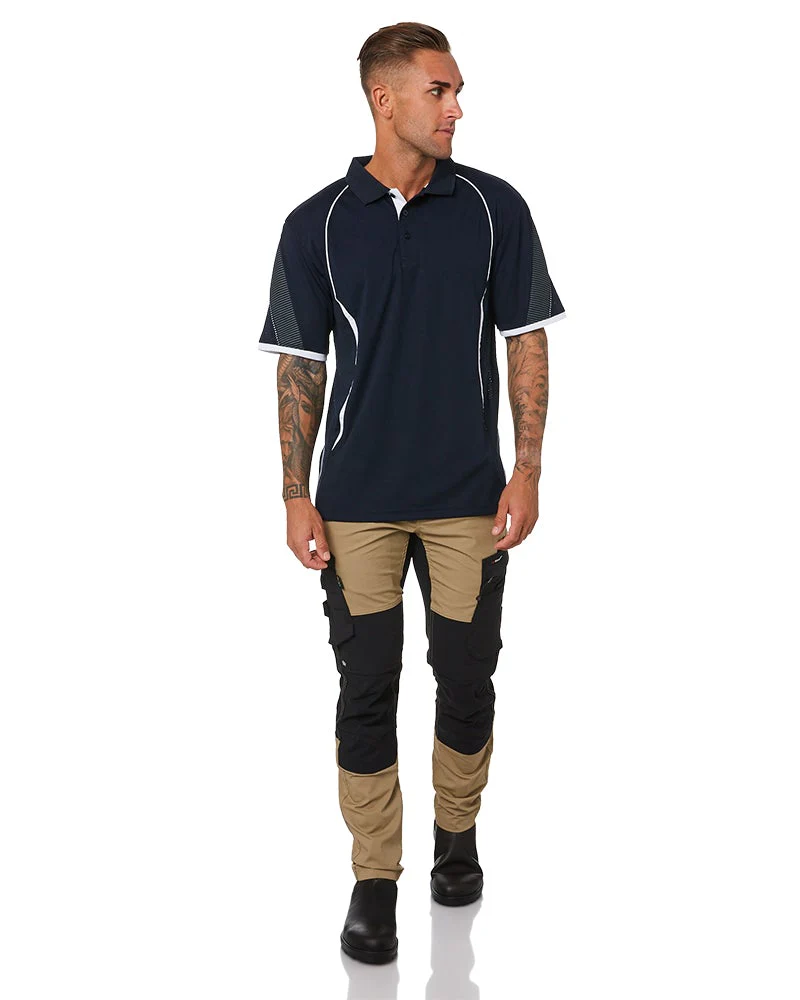 Razor Polo - Navy/White - Image 2