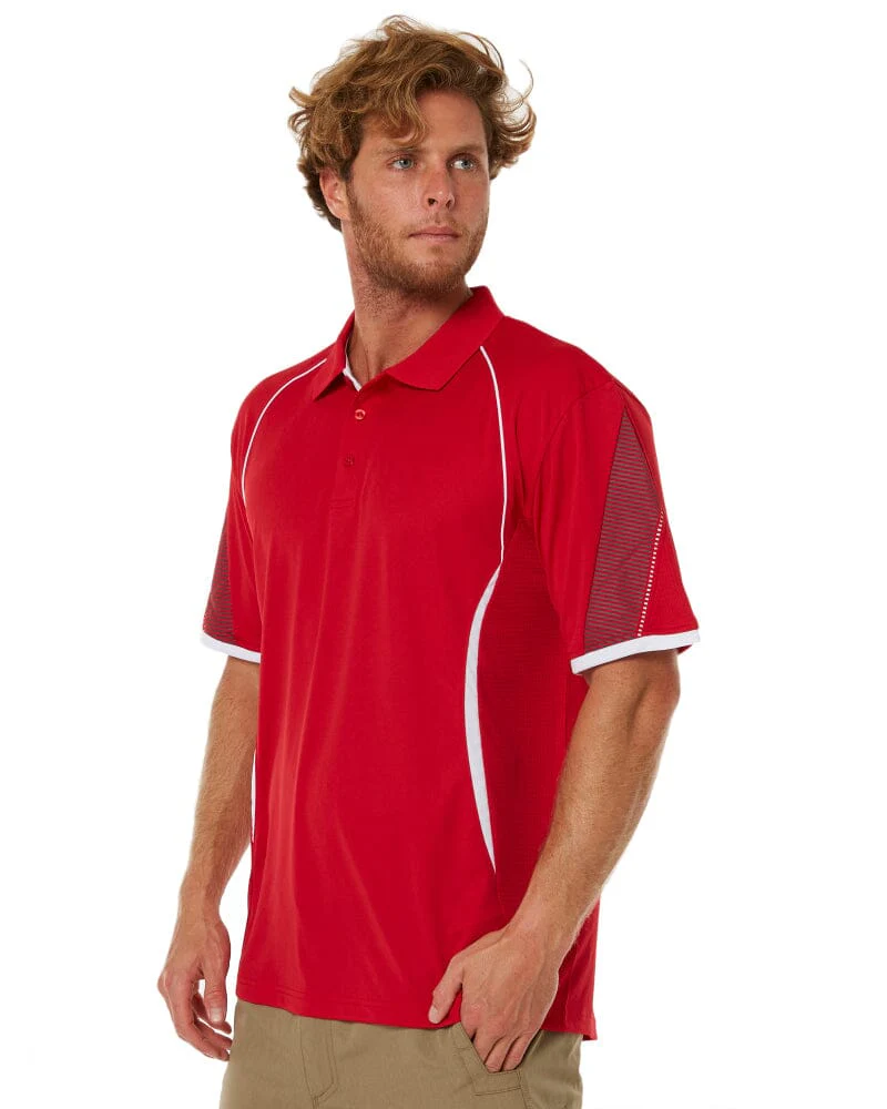 Razor Polo - Red/White - Image 3