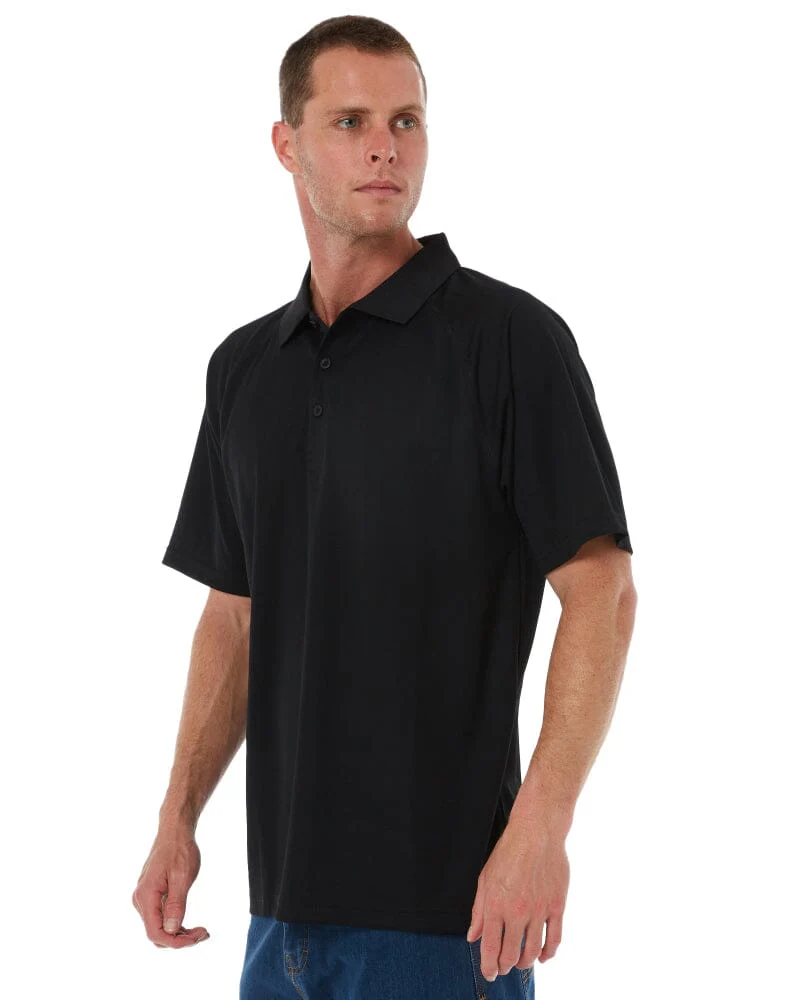 Sprint Biz Cool Polo - Black - Image 3
