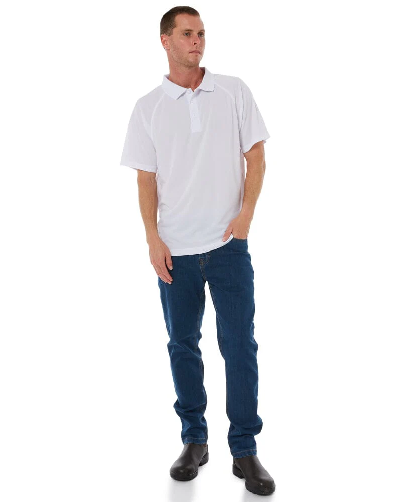 Sprint Biz Cool Polo - White - Image 2