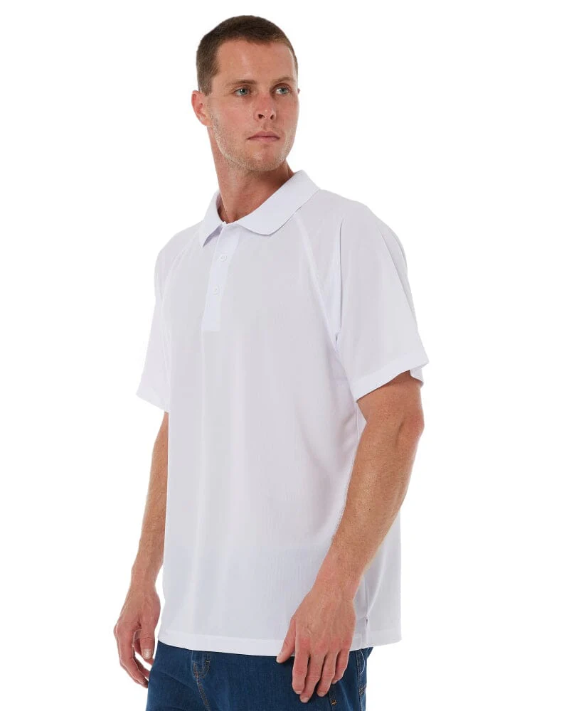 Sprint Biz Cool Polo - White - Image 3