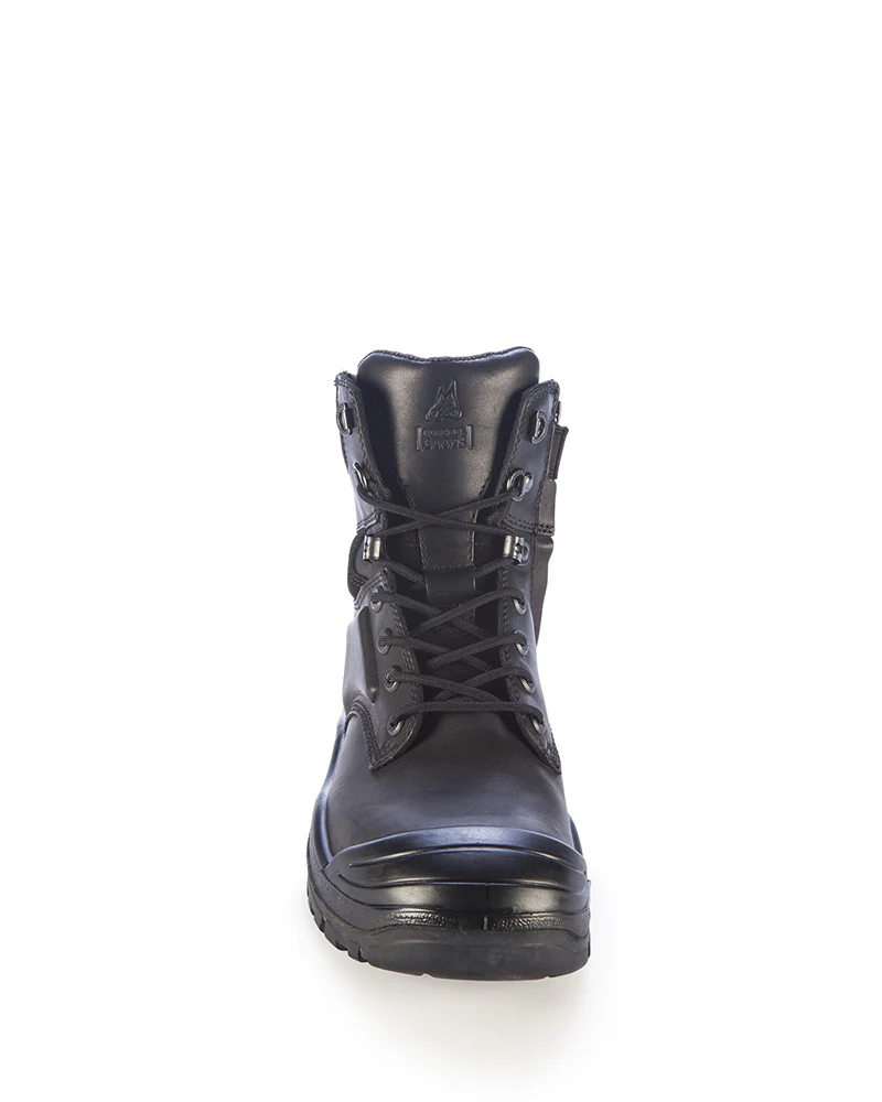 561 High Leg Zipsider boot with scuff cap - Black - Image 5