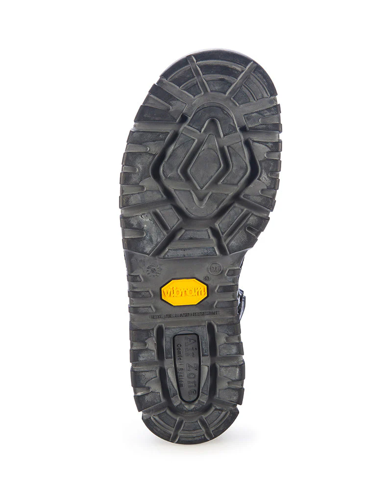 561 High Leg Zipsider boot with scuff cap - Black - Image 6