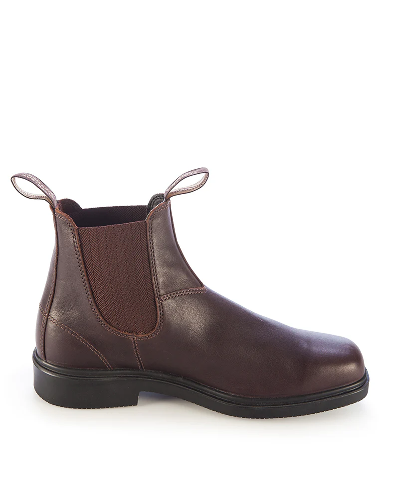 659 Elastic Side Dress Boot - Brown - Image 4