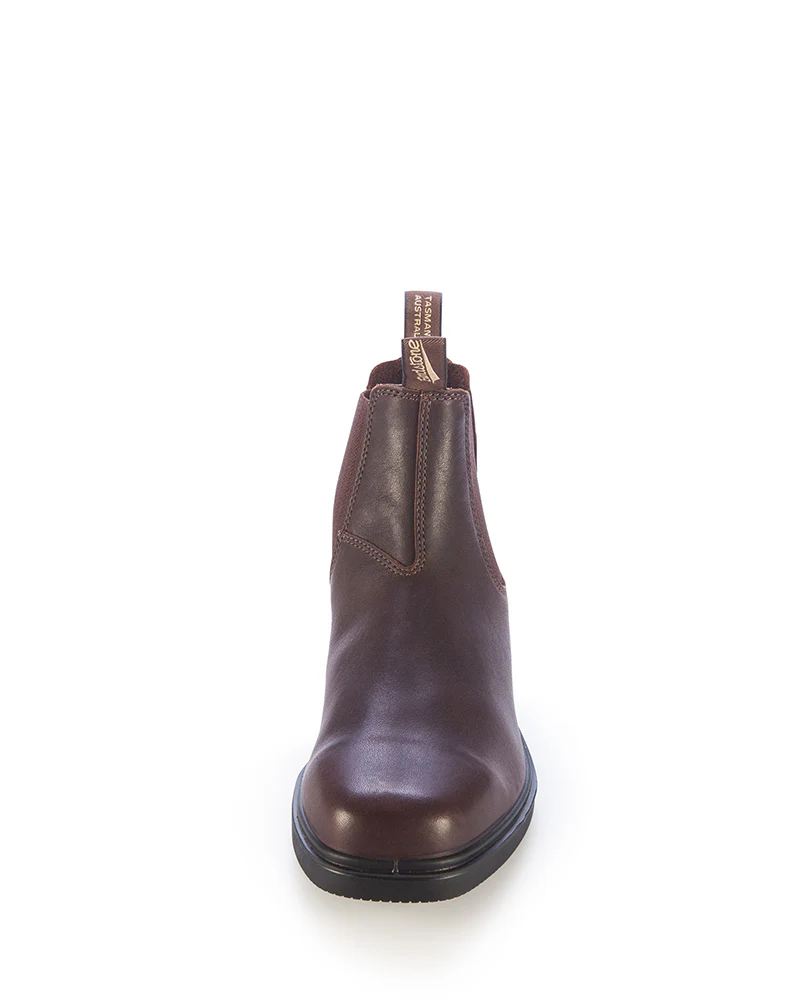 659 Elastic Side Dress Boot - Brown - Image 5