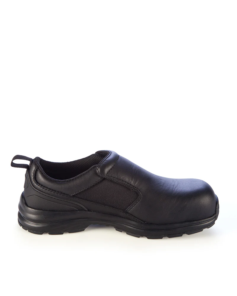 886 Womens Slip On Safety Shoe - Black - Image 4