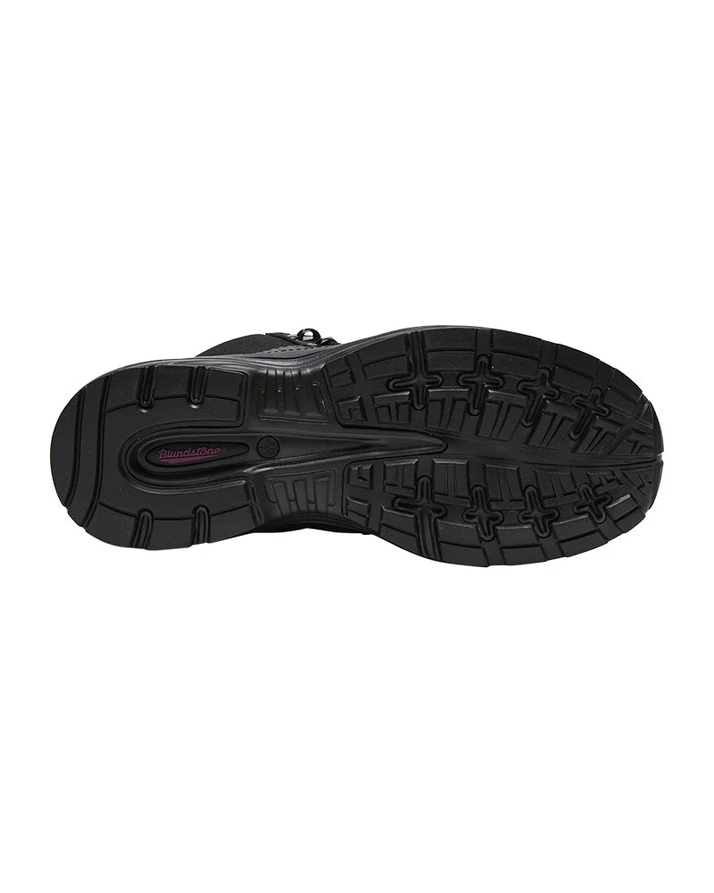 887 Womens Zip Side Safety Boot - Black - Image 6