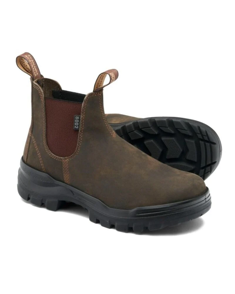 RotoFlex 8002 Elastic Side Safety Boot - Rustic Brown - Image 2