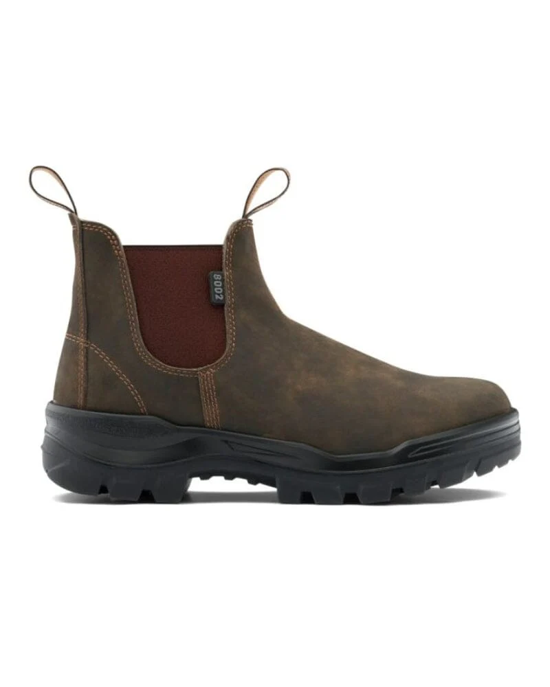 RotoFlex 8002 Elastic Side Safety Boot - Rustic Brown - Image 3