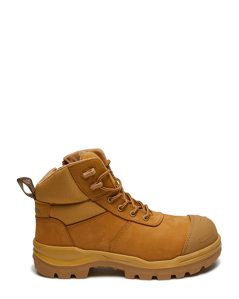 RotoFlex 8550 Mid Zip Side Safety Boot - Wheat - Image 4