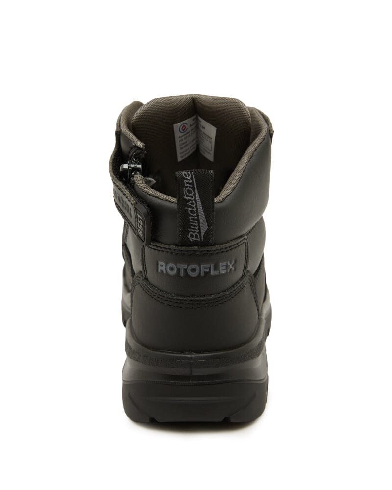 Rotoflex 8551 Zip Sided Safety Boot - Black - Image 3