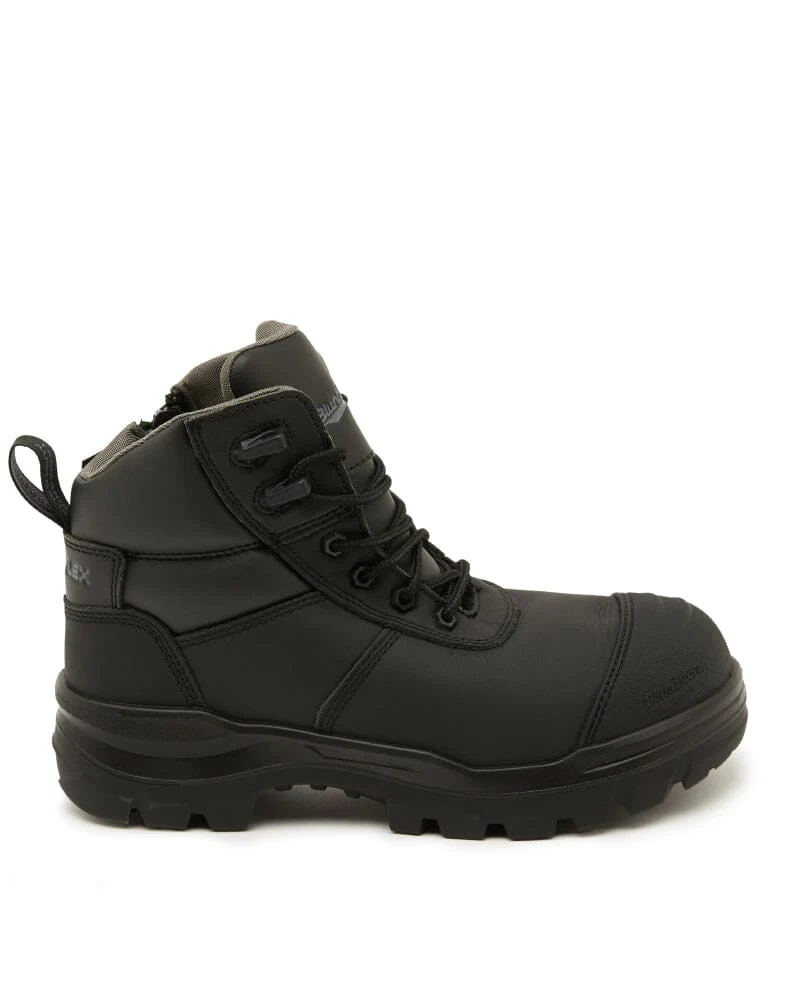Rotoflex 8551 Zip Sided Safety Boot - Black - Image 4