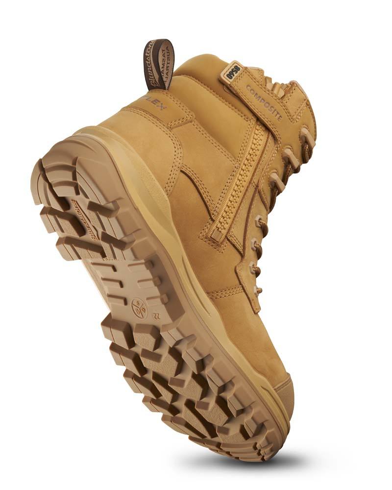 RotoFlex 8560 High Zip Side Safety Boot - Wheat - Image 10