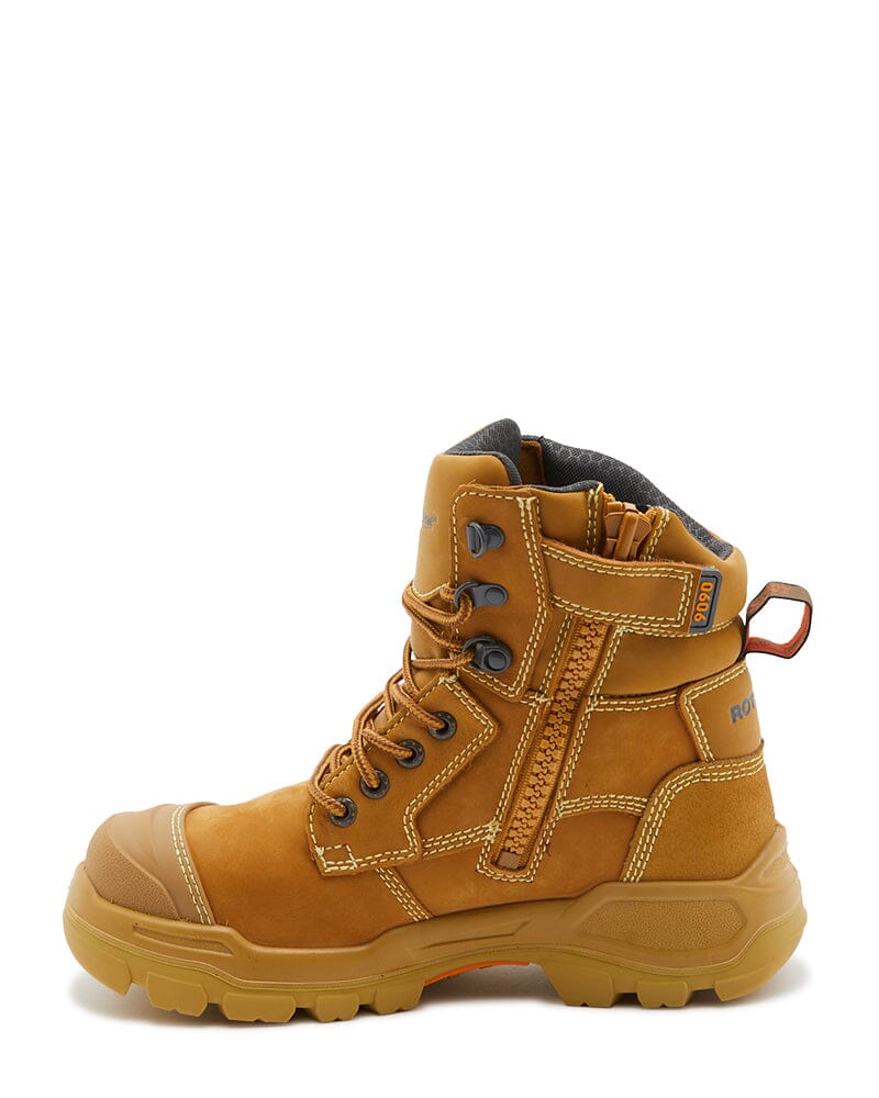 RotoFlex 9090 Zip Side Safety Boot - Wheat - Image 2