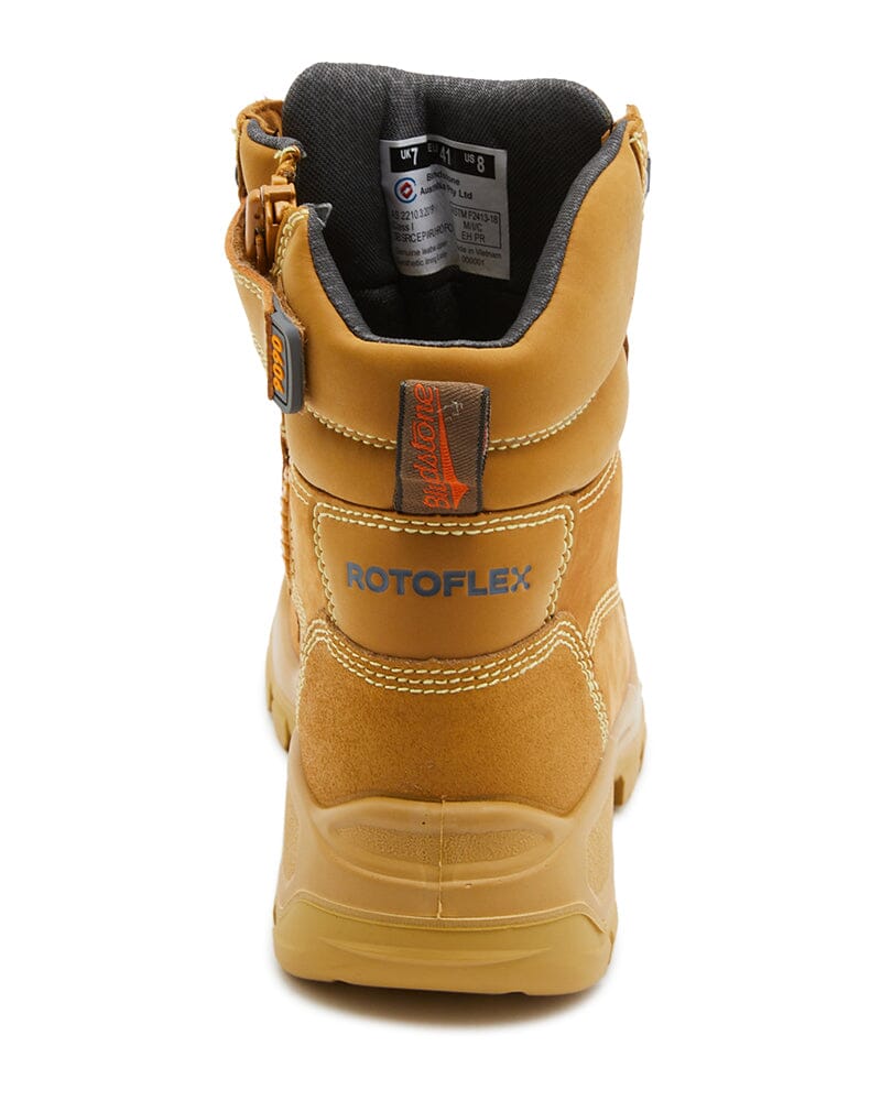 RotoFlex 9090 Zip Side Safety Boot - Wheat - Image 3