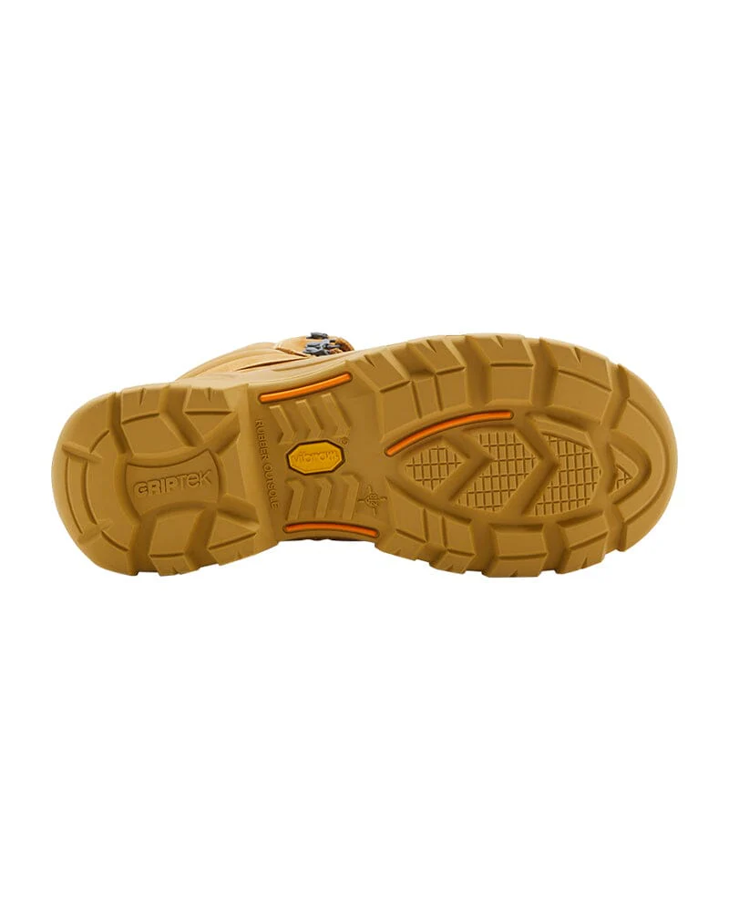 RotoFlex 9090 Zip Side Safety Boot - Wheat - Image 6