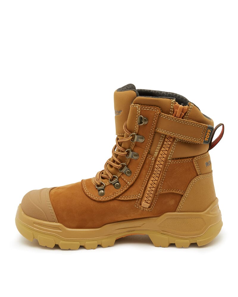 Rotoflex 9099 MAX AquaShield Zip Side Safety Boot - Wheat - Image 2