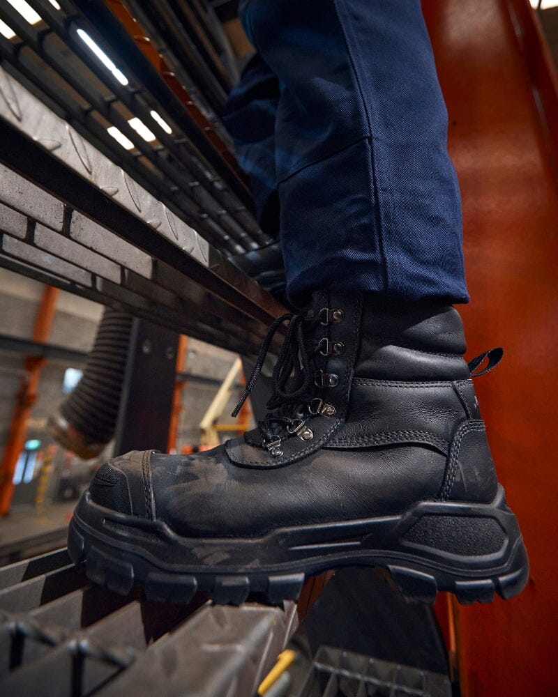 Rotoflex 9161 Chemical Resistant Zip Side Safety Boot - Black - Image 7