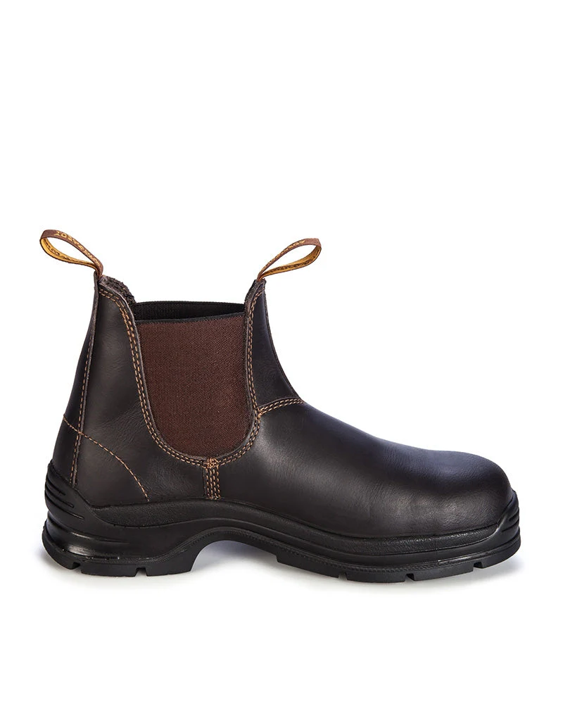Style 311 Elastic Sided Boot - Brown - Image 4