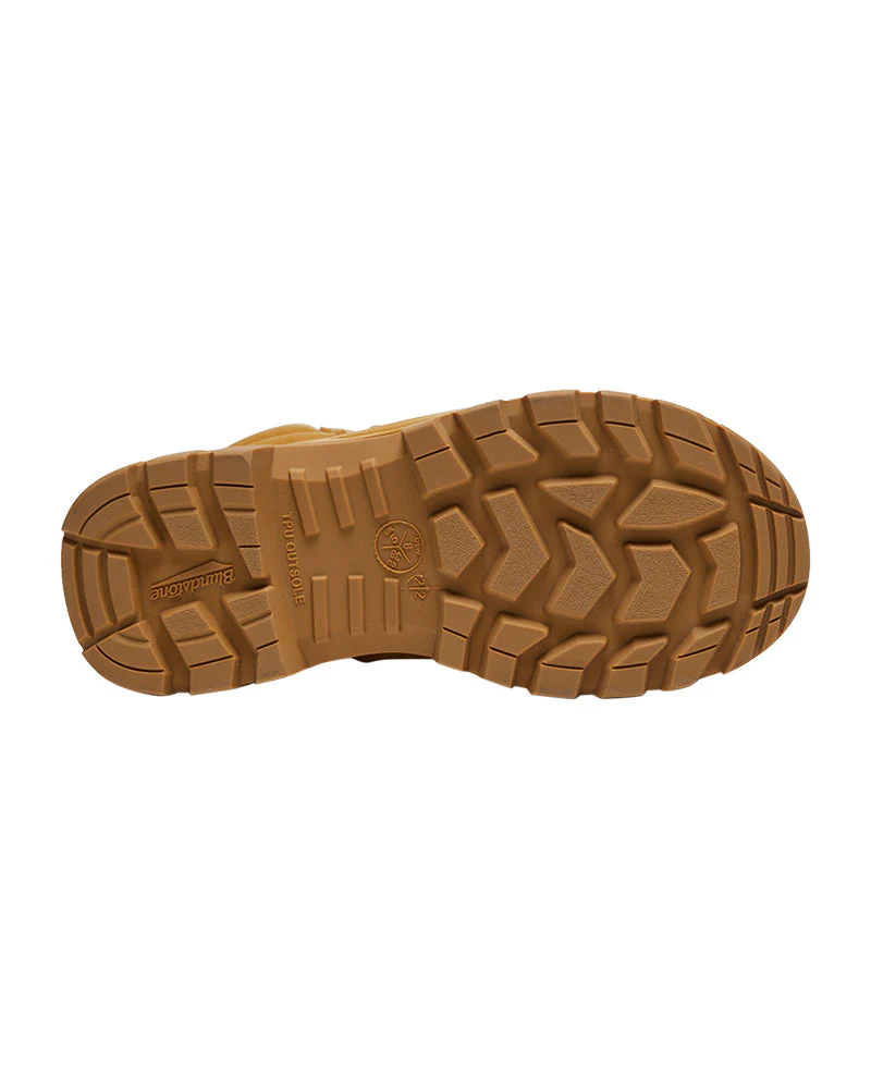 Womens RotoFlex 8860 High Zip Side Safety Boot - Wheat - Image 6
