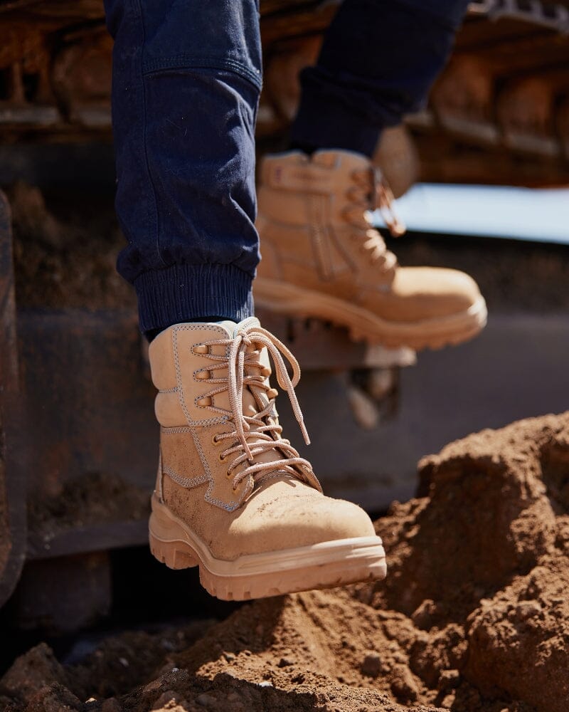 Womens Rotoflex 8864 Zip Sided Safety Boot - Sand - Image 7