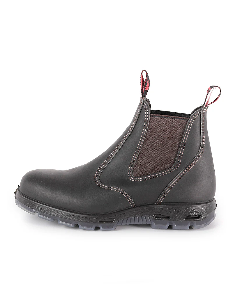 Bobcat Elastic Sided Non-Safety Work Boot - Claret - Image 2