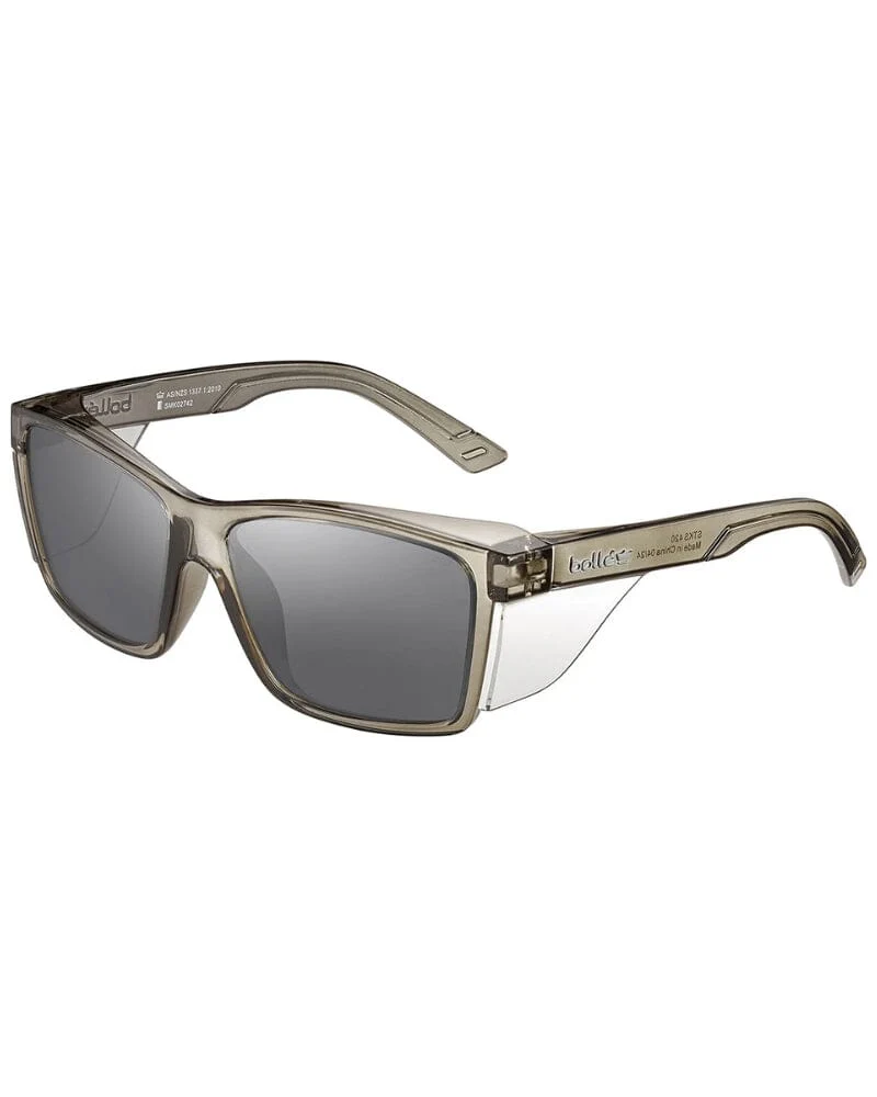 STKS 420 Platinum Safety Glasses - Graphite/Smoke - Image 3