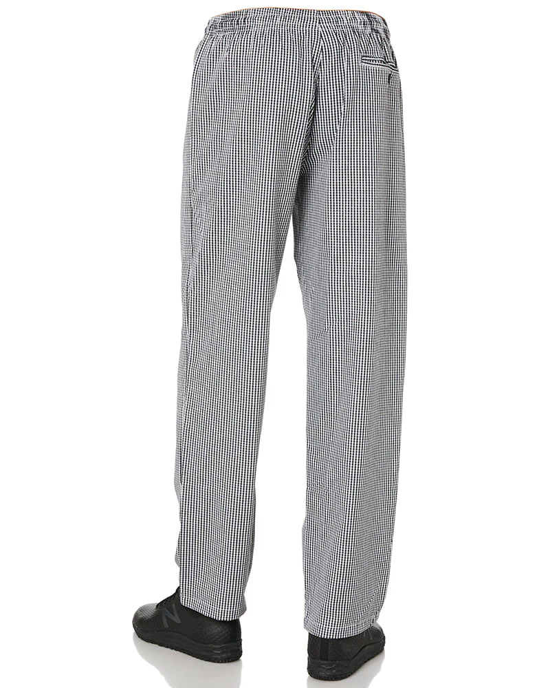 Bromley Chefs Trousers - Black/White - Image 4