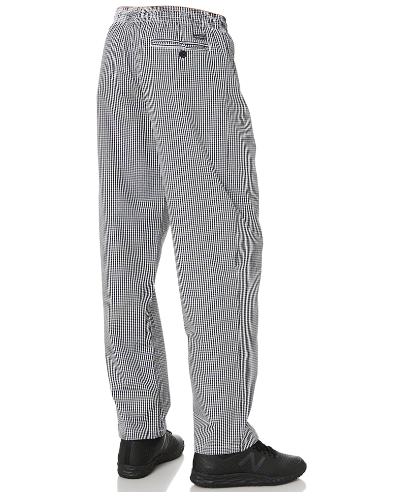 Bromley Chefs Trousers - Black/White - Image 5
