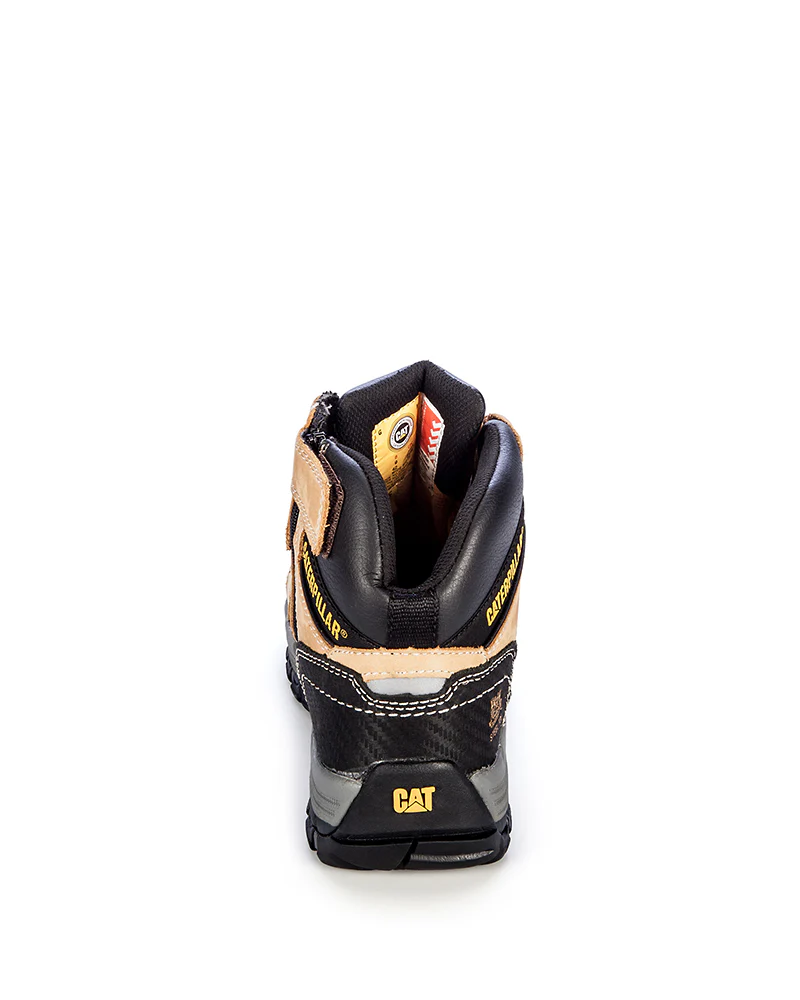 Convex Mid Zip Side Safety Boot - Honey - Image 3