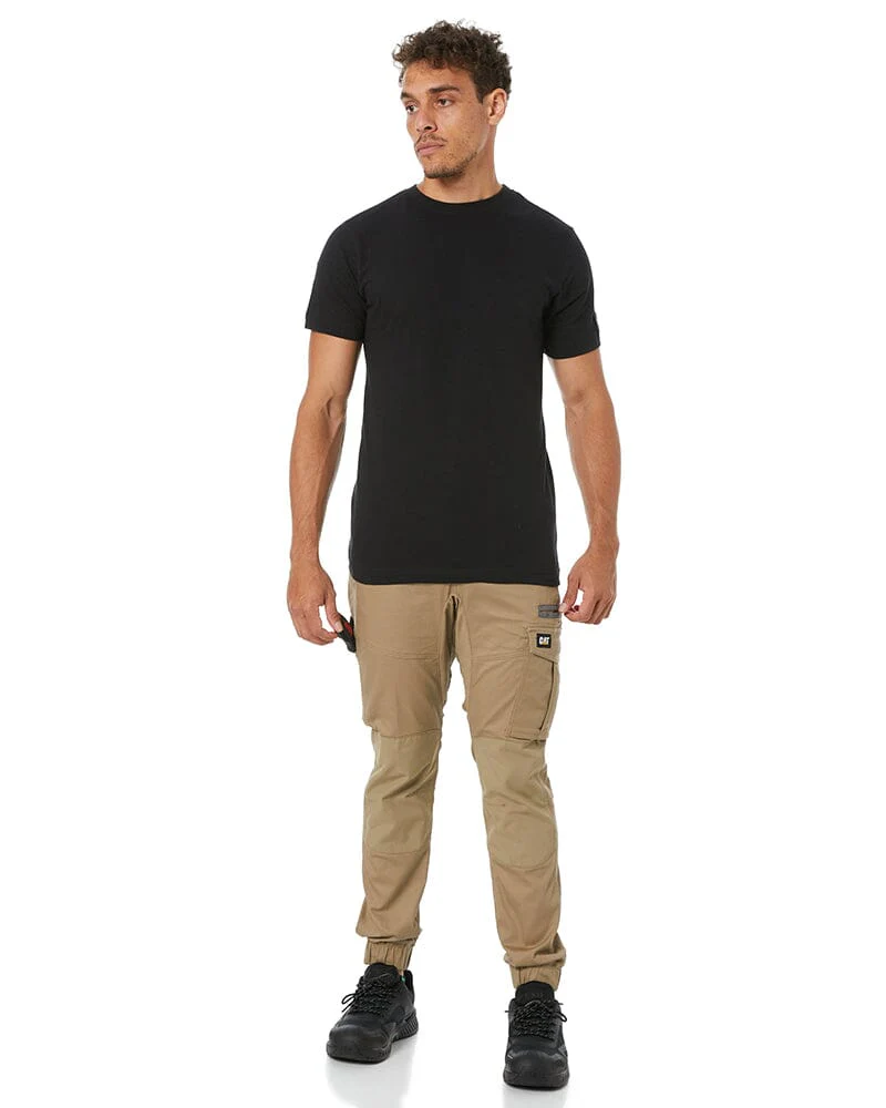 Cuffed Dynamic Pant - Khaki - Image 2