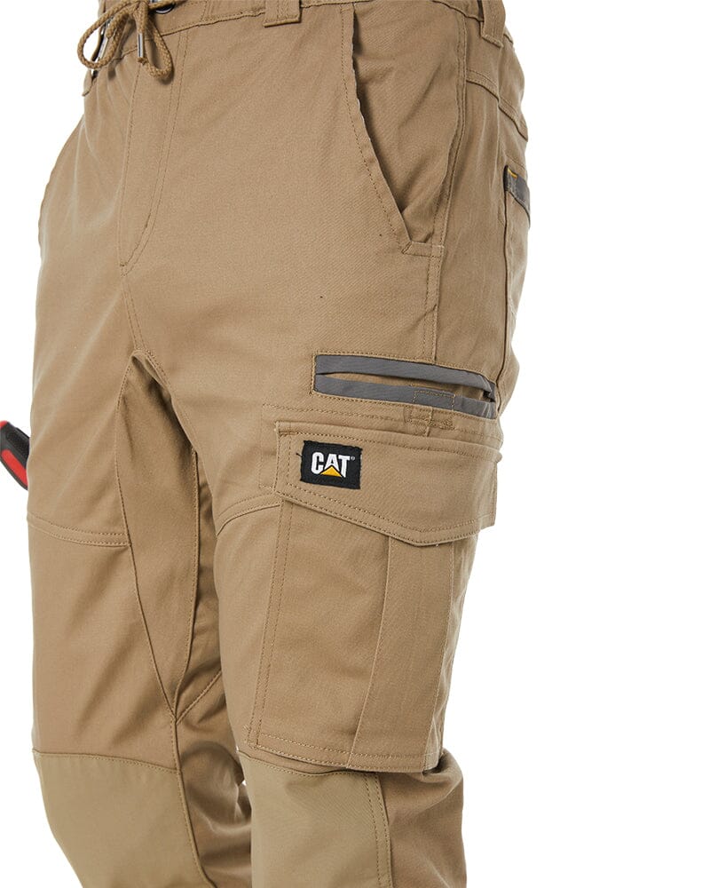 Cuffed Dynamic Pant - Khaki - Image 6