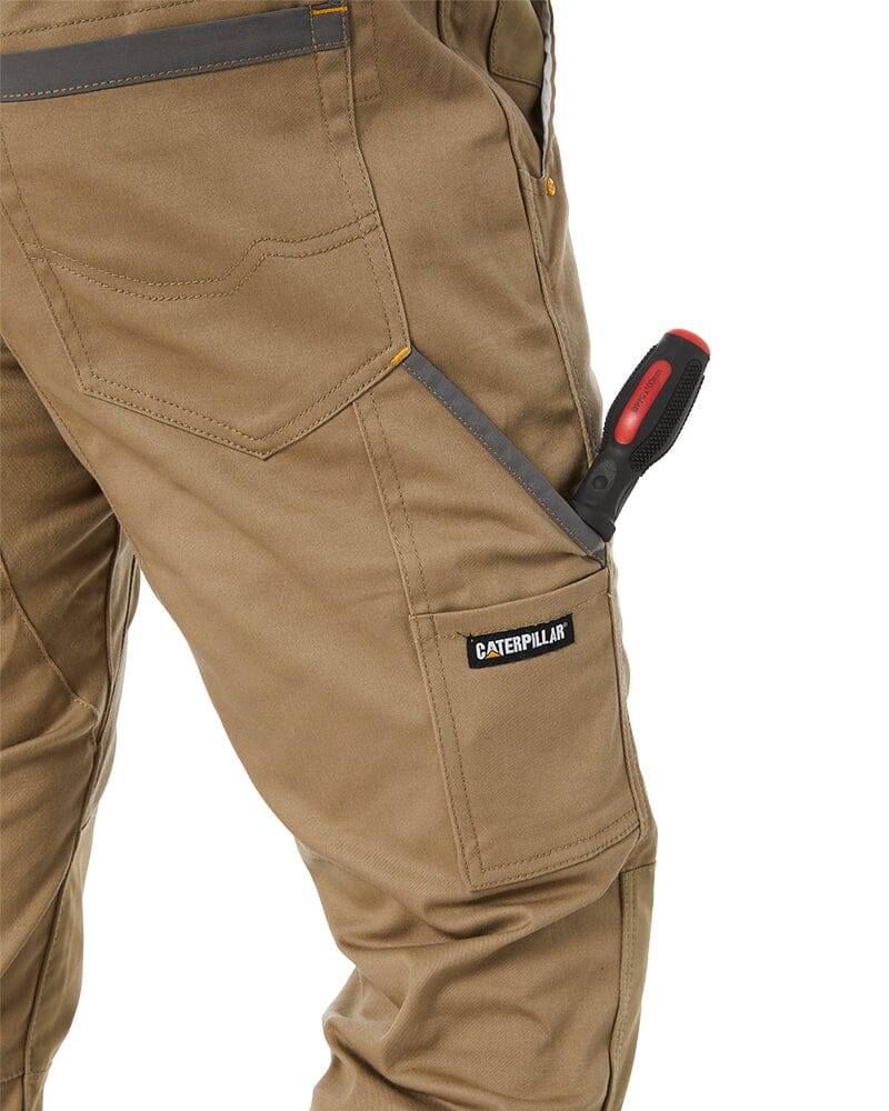 Cuffed Dynamic Pant - Khaki - Image 7