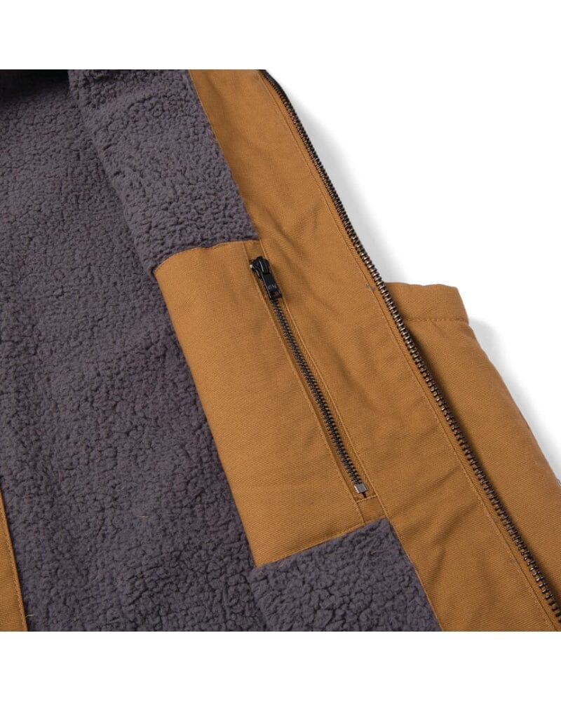 Sherpa Lined Vest - Bronze - Image 4