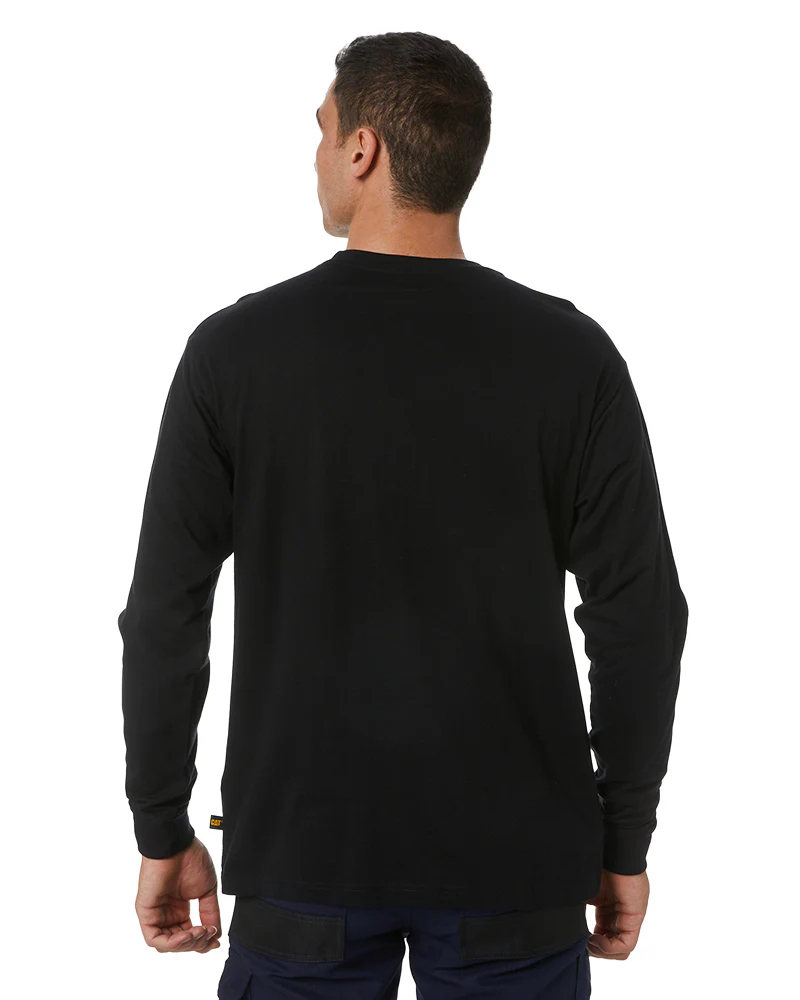 Trademark Banner LS Tee - Black - Image 4