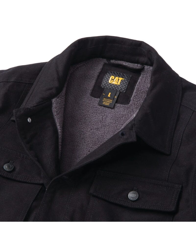 Trucker Jacket - Black - Image 3