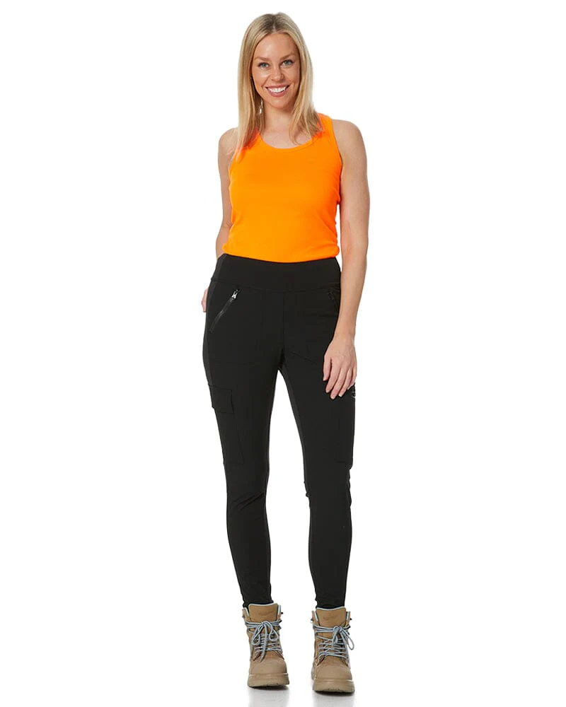 Womens Active Work Legging - Black - Image 2
