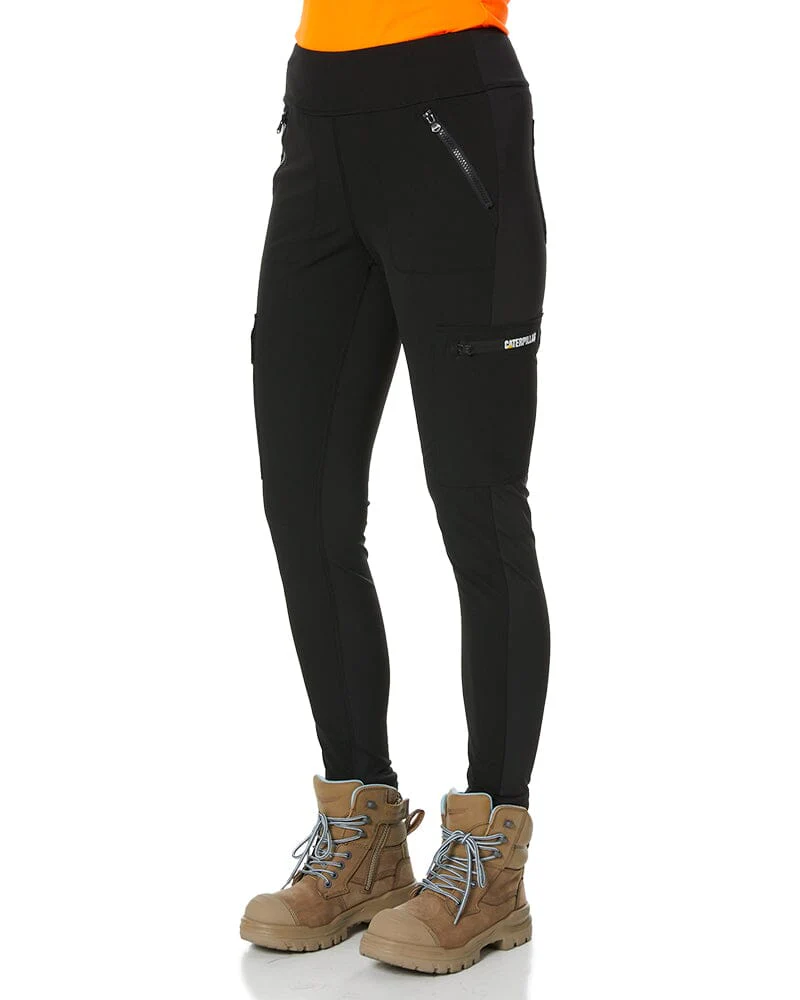 Womens Active Work Legging - Black - Image 3