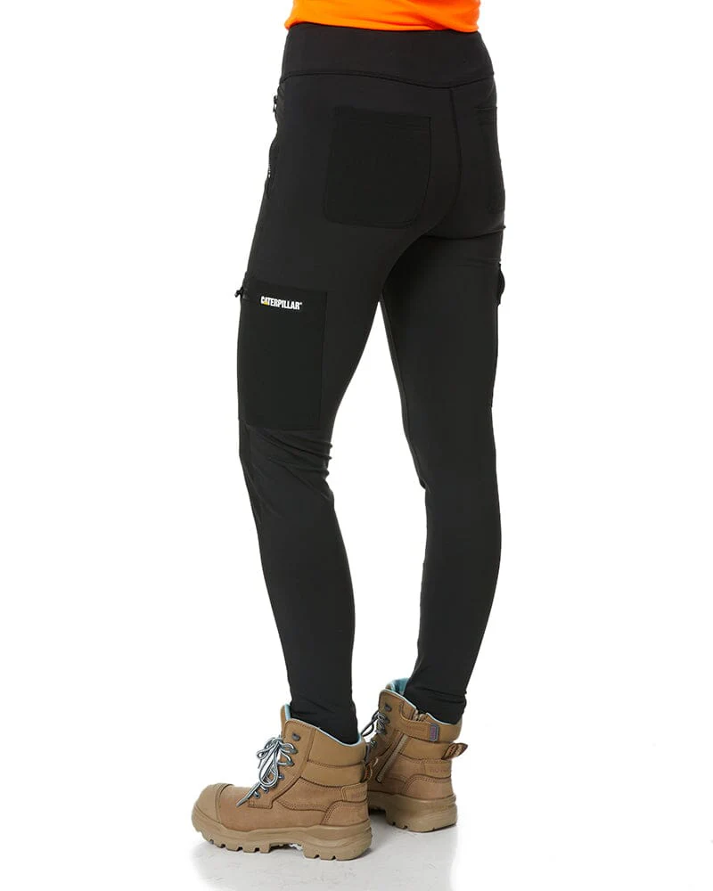 Womens Active Work Legging - Black - Image 4
