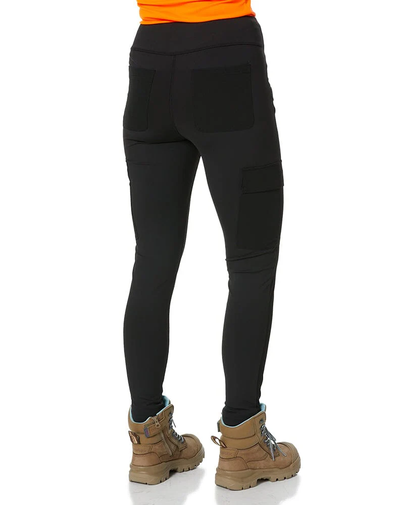 Womens Active Work Legging - Black - Image 5