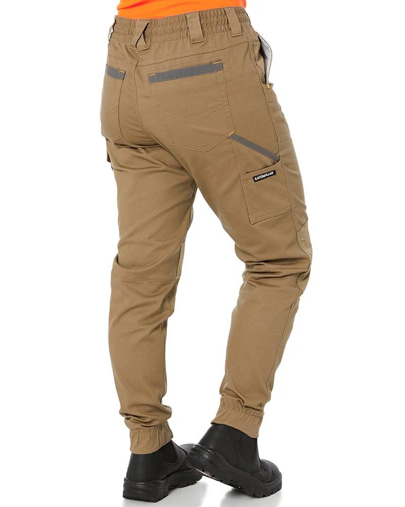Womens Cuffed Dynamic Pant - Khaki - Image 5