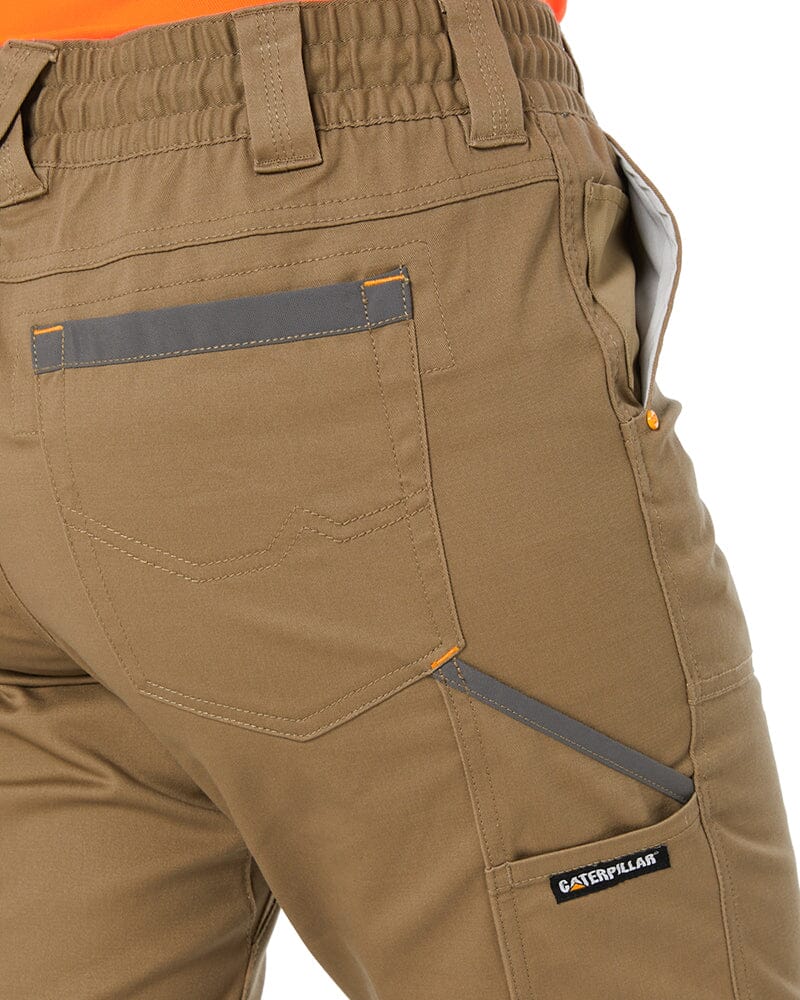 Womens Cuffed Dynamic Pant - Khaki - Image 6