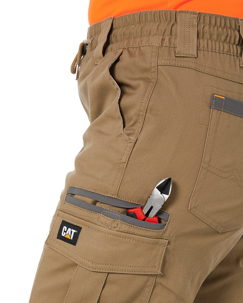 Womens Cuffed Dynamic Pant - Khaki - Image 7