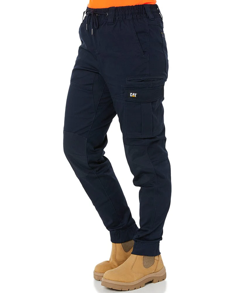 Womens Cuffed Dynamic Pant - Navy - Image 3