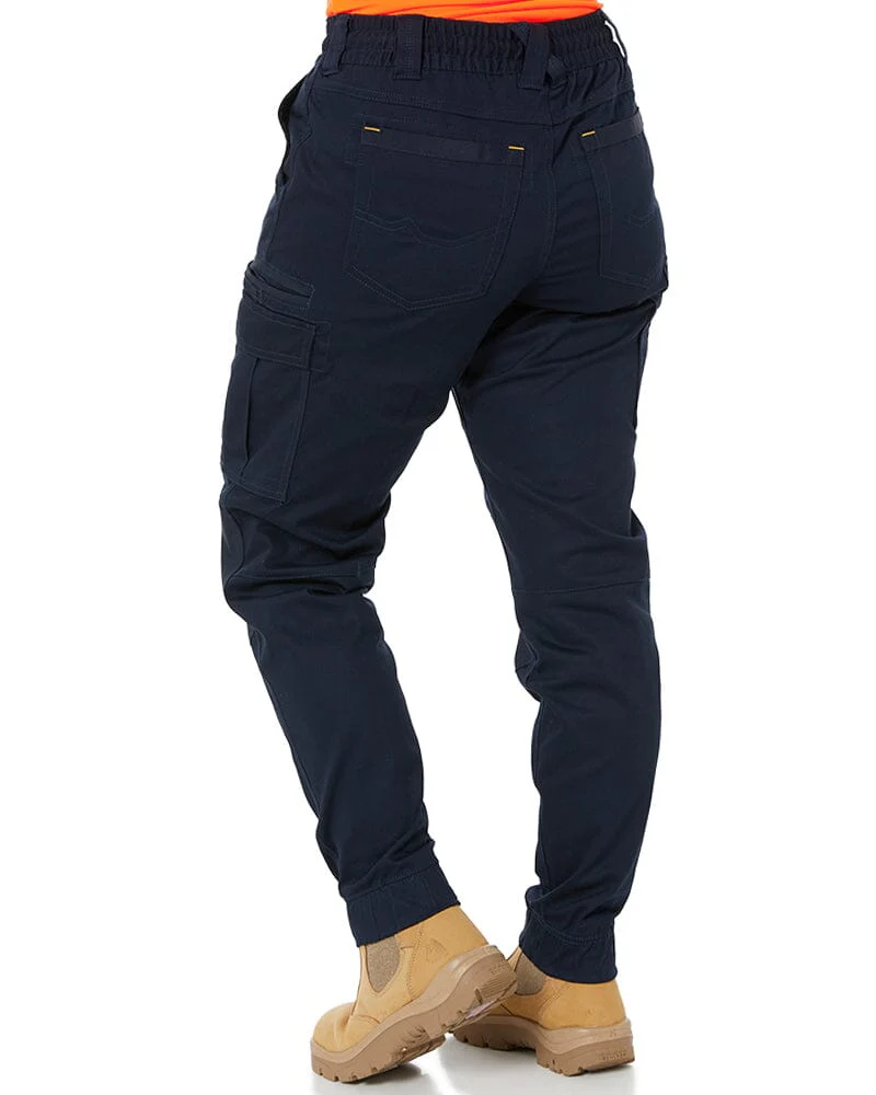 Womens Cuffed Dynamic Pant - Navy - Image 4