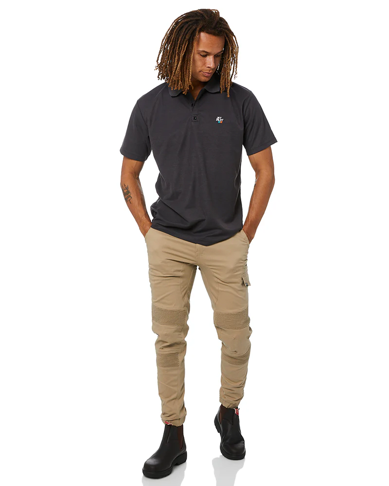 Corrugated Stretch Pant - Khaki - Image 2